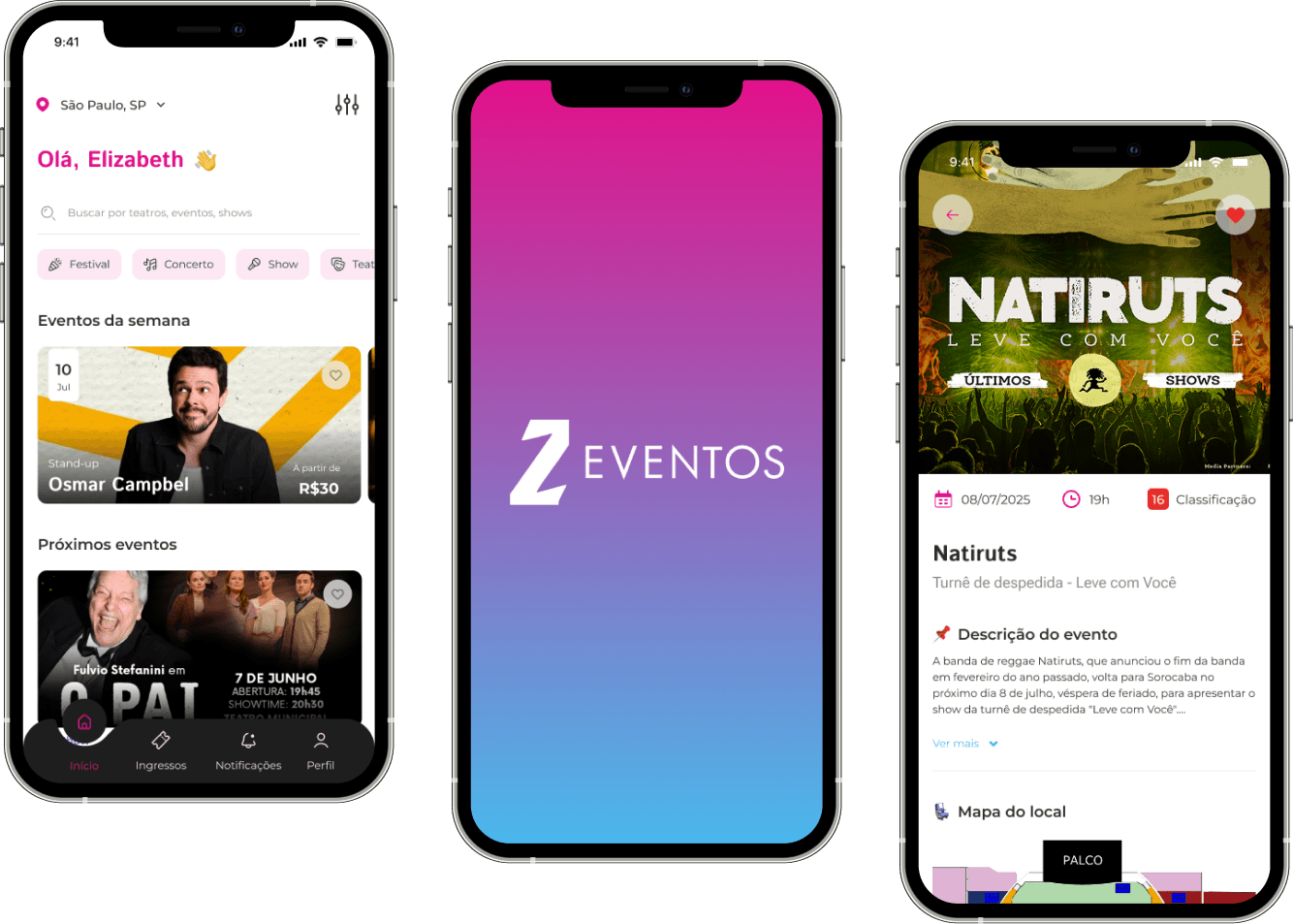 Ilustração de Z Eventos